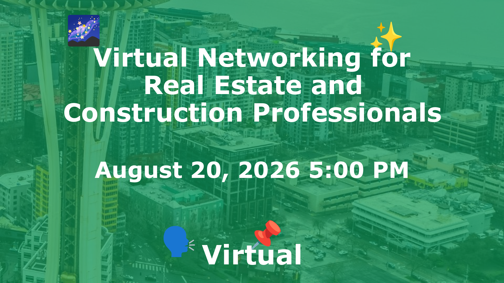 Virtual Networking for Real Estate and Construction Professionals event image